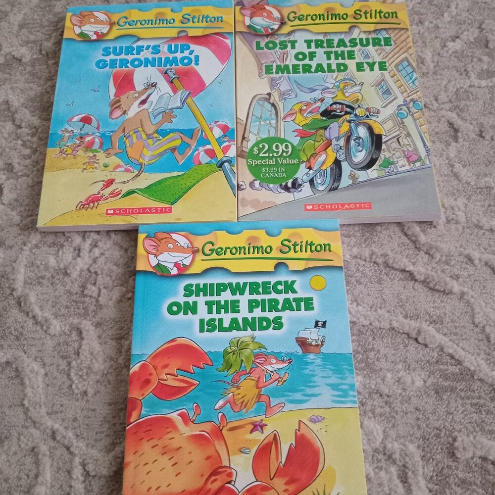Geronimo Stilton Book Lot